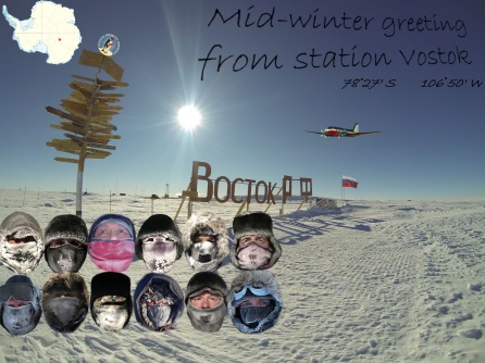 Vostok Mid-Winter greetings